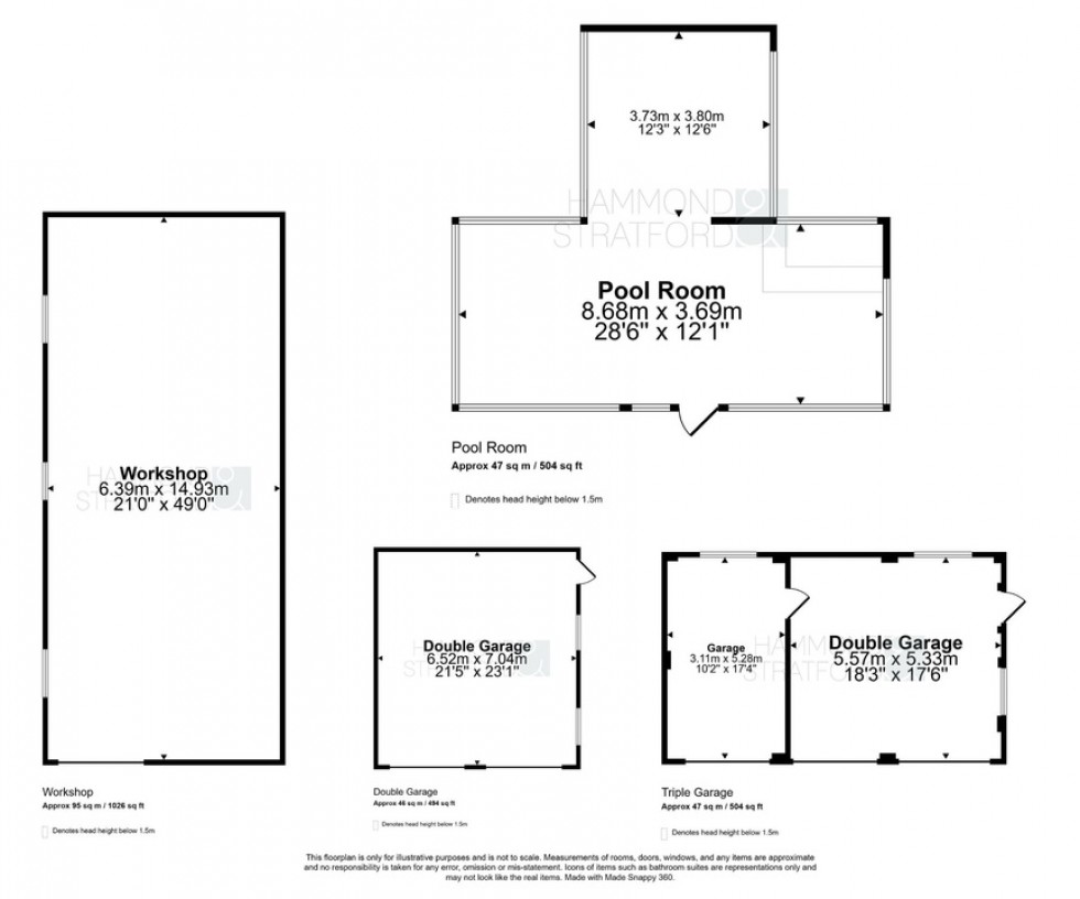 Floorplan for Buxton Road, Cawston