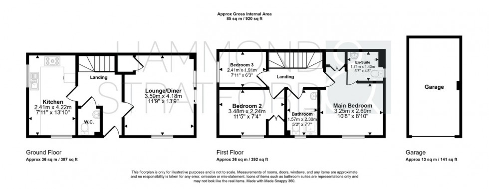 Floorplan for Jasmine Walk, Cringleford