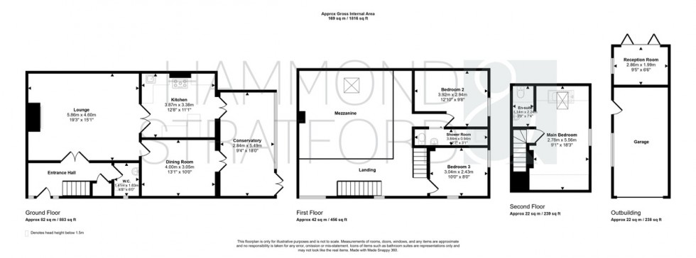 Floorplan for Rectory Lane, Mulbarton