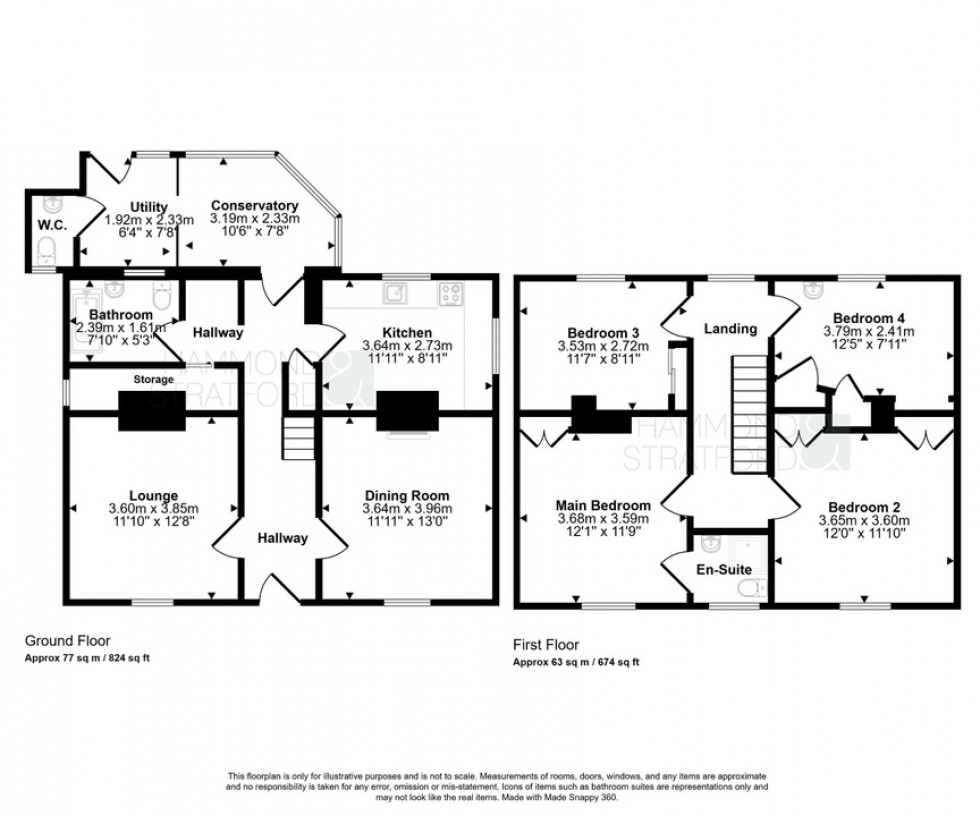 Floorplan for Suton Street, Suton