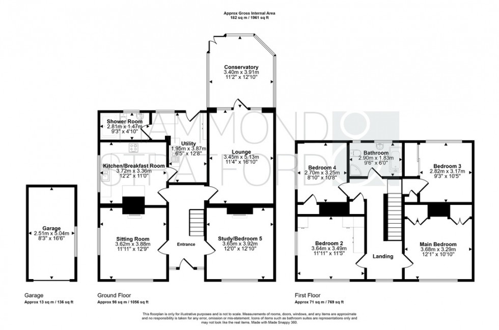 Floorplan for Main Road, Swardeston