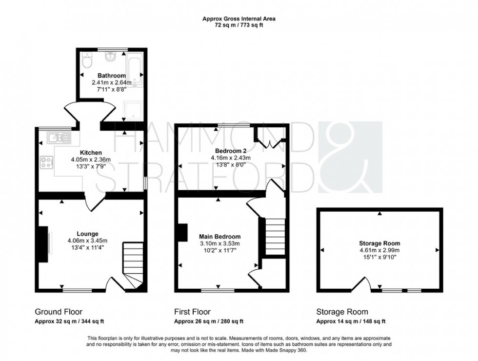 Floorplan for Silver Street, Besthorpe