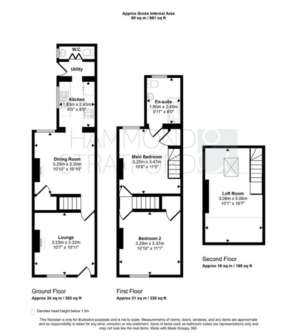 Floorplan for Gertrude Road, Norwich