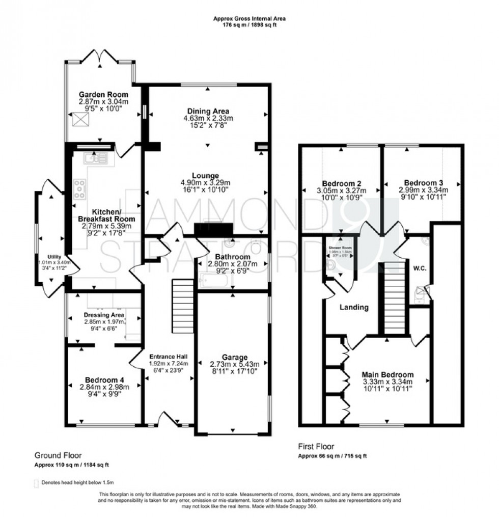 Floorplan for Middletons Lane, Norwich