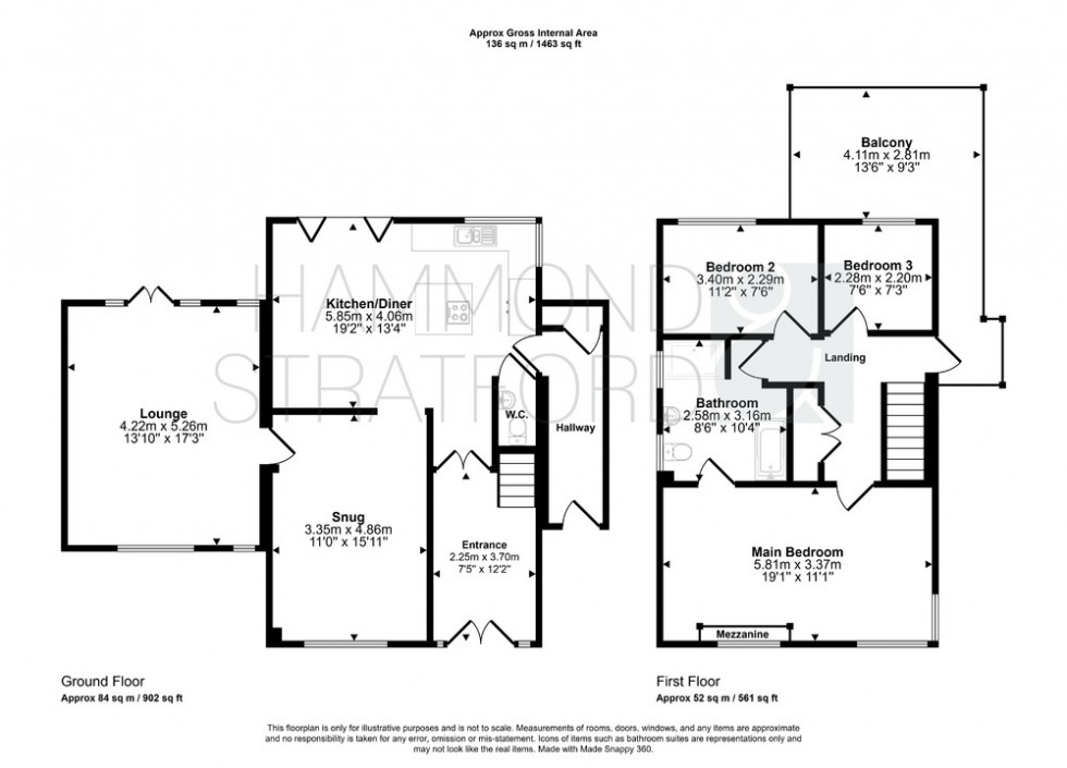 Floorplan for Main Road, Fleggburgh