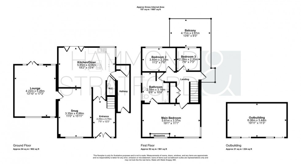 Floorplan for Main Road, Fleggburgh