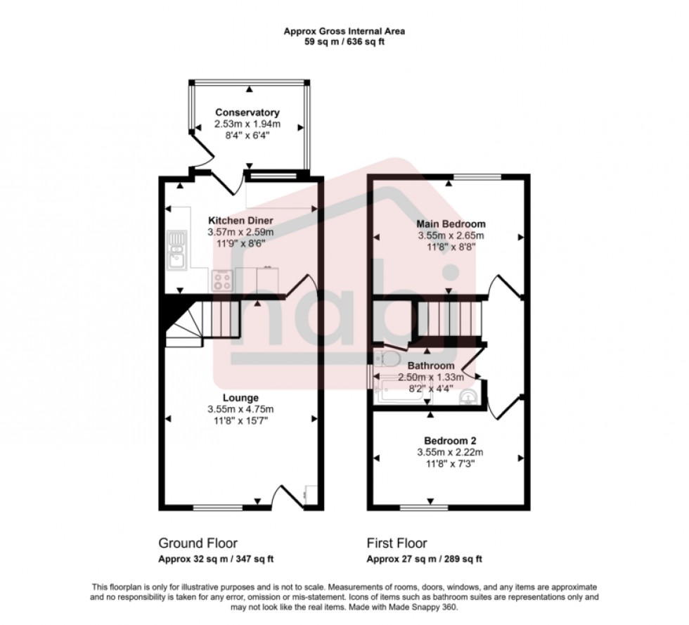 Floorplan for Lindley Close, Norwich, NR6 7LL