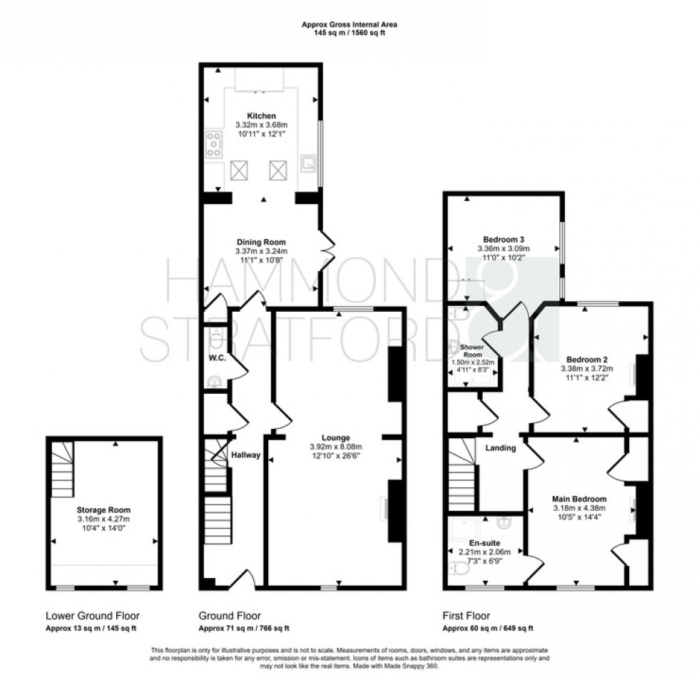 Floorplan for Mount Pleasant, Golden Triangle
