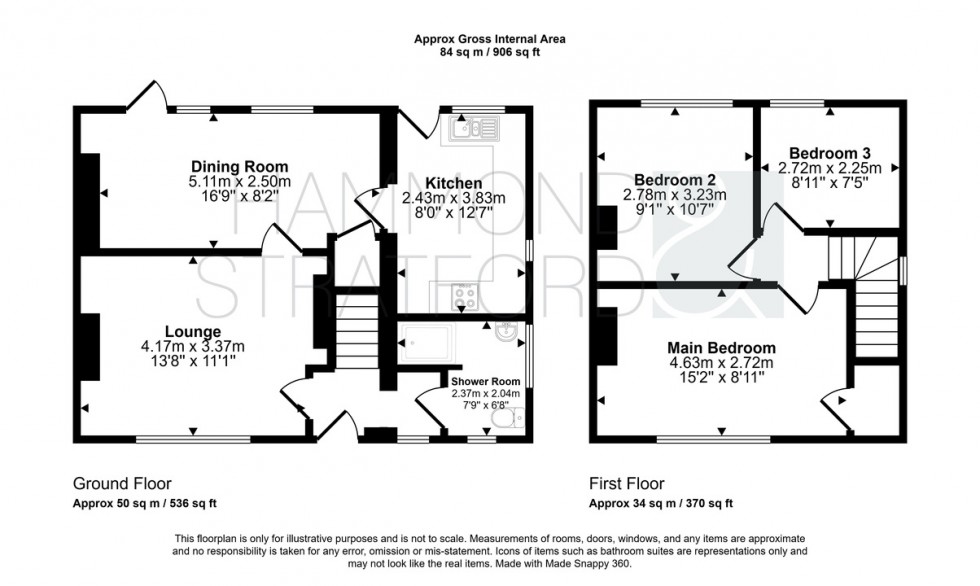 Floorplan for Cromwell Close, Hethersett