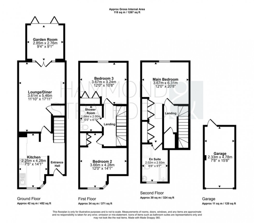 Floorplan for Brunswick Road, Golden Triangle