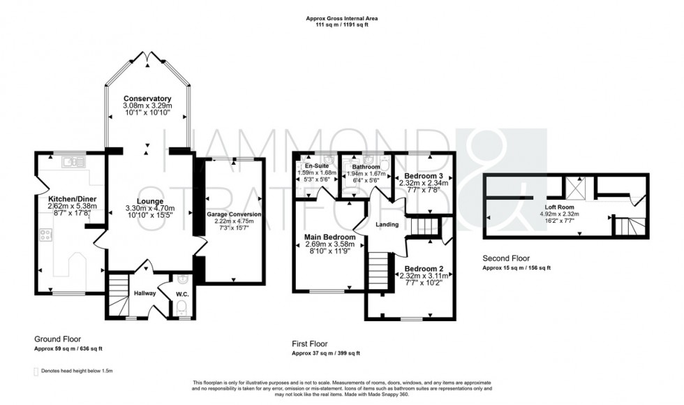 Floorplan for Birch Road, Hethersett