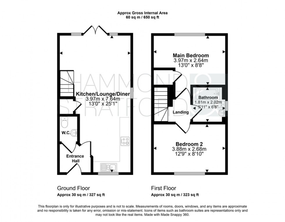 Floorplan for Magpie Place, Wymondham