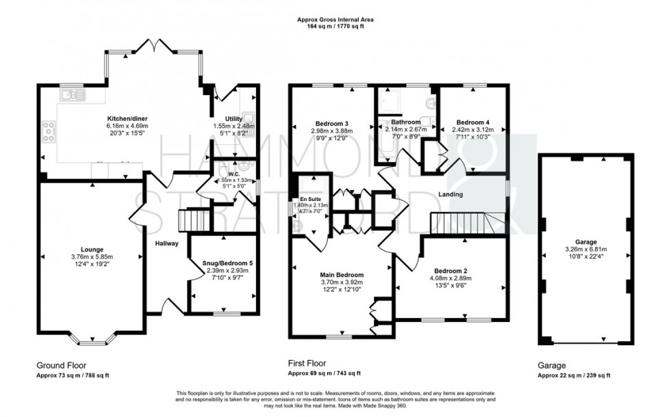 Floorplan for Davies Drive, Cringleford
