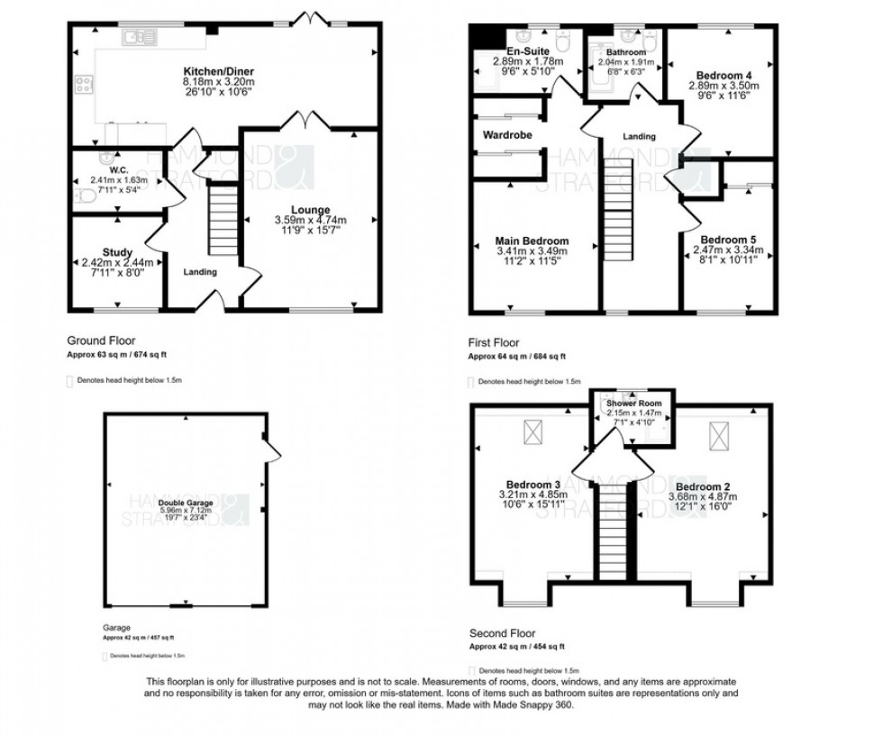 Floorplan for Saddler Grove, Hethersett