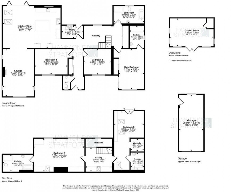 Floorplan for North Road, Bunwell