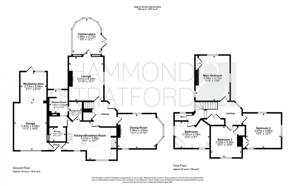 Floorplan for Earlham Road, Norwich