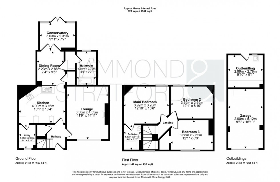 Floorplan for Watton Road, Larling