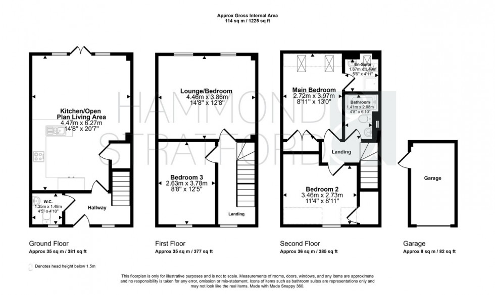 Floorplan for Viola Close, Cringleford