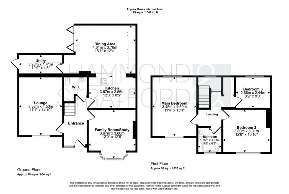 Floorplan for Leopold Road, Norwich