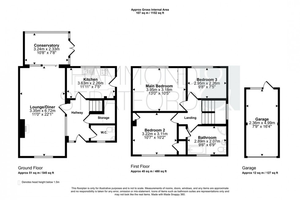 Floorplan for Greenways, Eaton