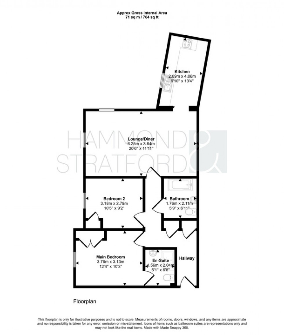 Floorplan for Sarah West Close, Norwich