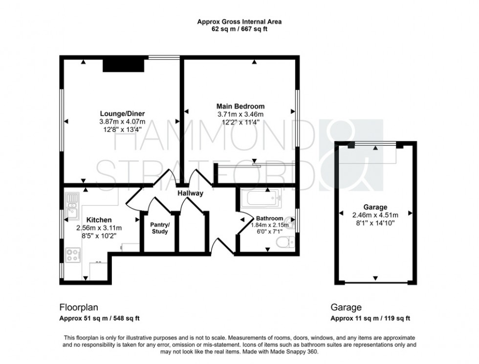 Floorplan for Christopher Close, Norwich