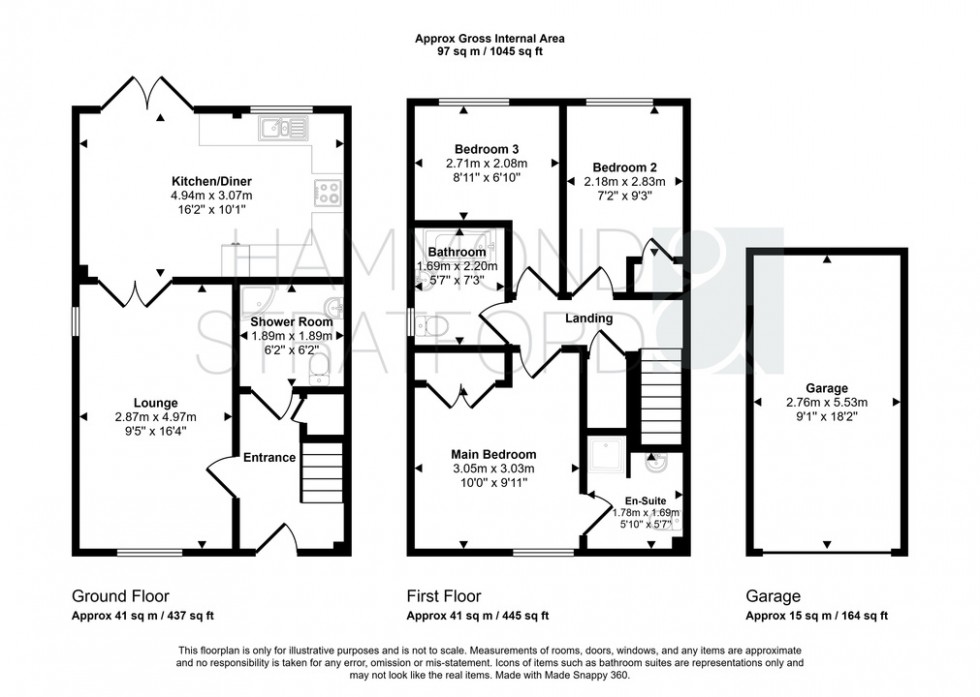 Floorplan for Tabernacle Lane, Forncett St. Peter