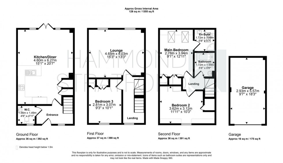 Floorplan for Tulip Gardens, Cringleford
