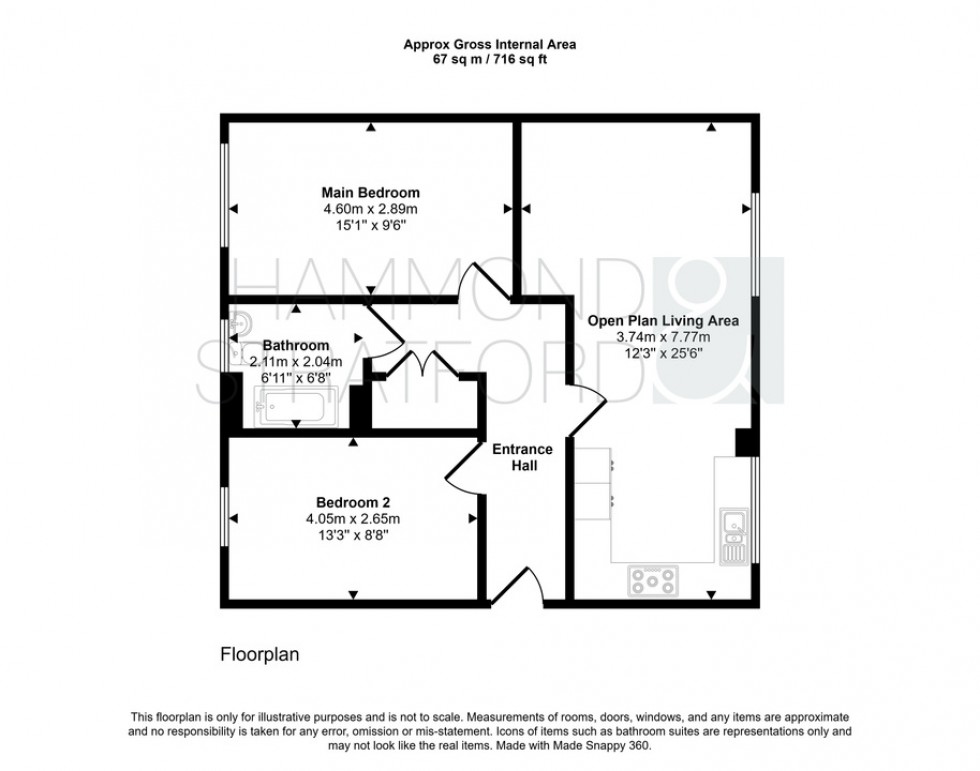 Floorplan for Calthorpe Drive, Cringleford