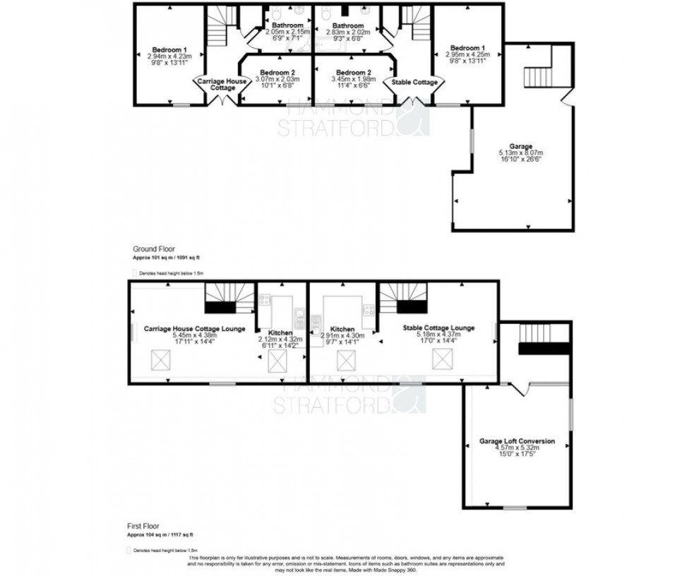 Floorplan for 4 Dereham Road, Hingham