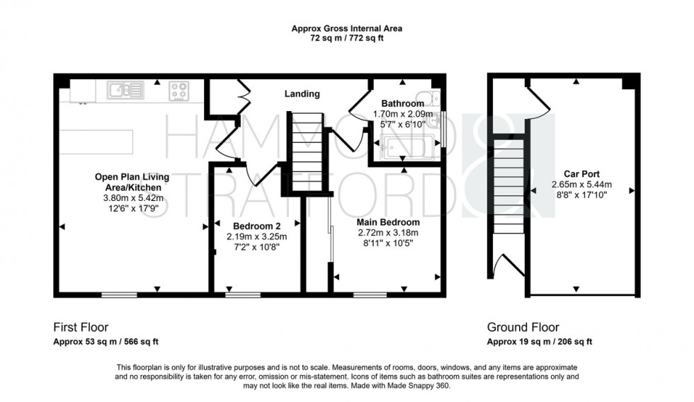 Floorplan for Dolphin Road, Norwich