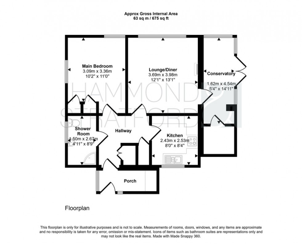 Floorplan for Attleborough Road, Hingham