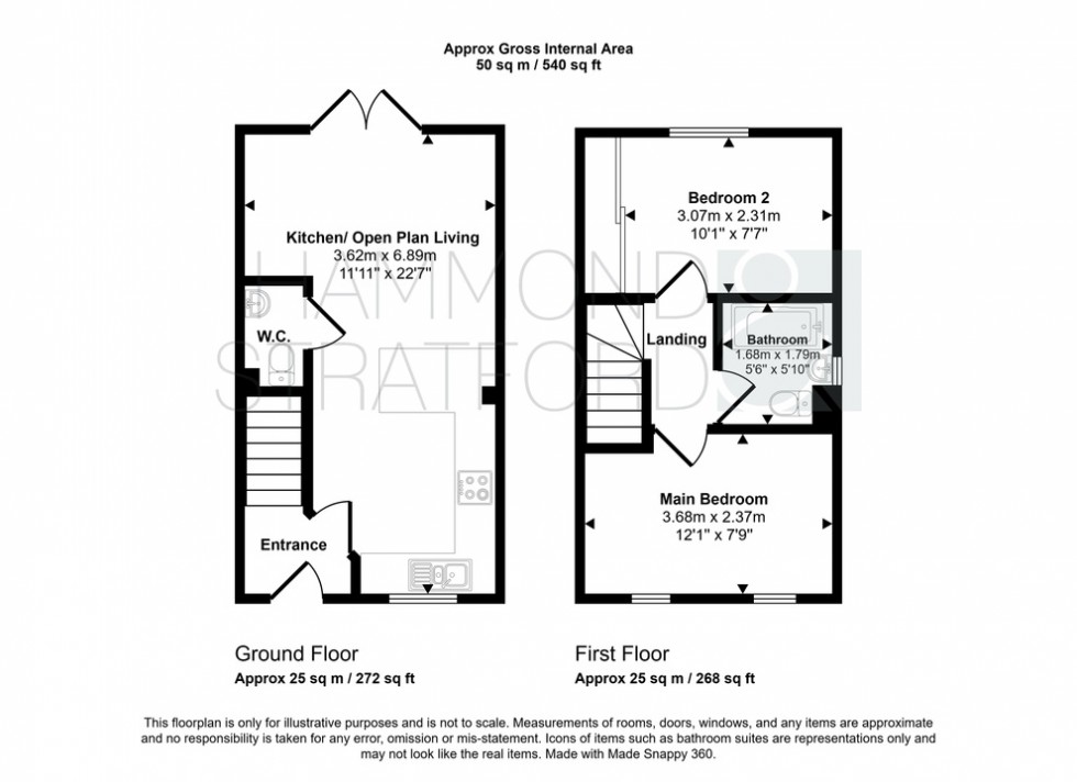 Floorplan for Otter Place, Hethersett