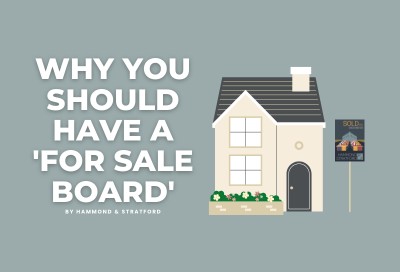 Should I have a ‘For Sale’ board when selling my house, UK?